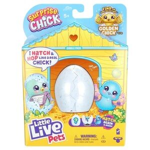 🆕Little Live Pets Surprise Chick Interactive Collectible Chirping Chick With Egg
